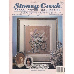 Vintage Craft Patterns, Stoney Creek Cross Stitch Collection Magazine May June 1
